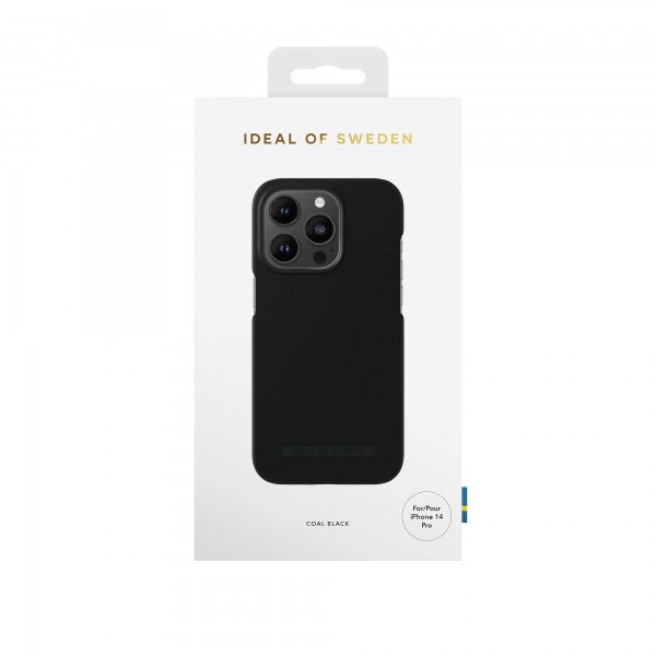 IDEAL OF SWEDEN Θήκη Fashion Seamless iPhone 14 Pro Coal Black IDFCSS22-I2261P-407