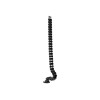 Deltaco Office Spine Cable Organizer & Hider, Μαύρο DELO-0203