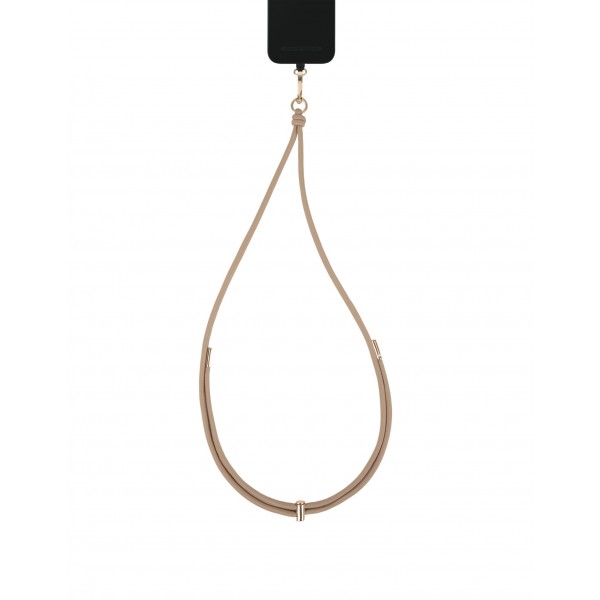 IDEAL OF SWEDEN Λουράκι Λαιμού Cord Phone Strap Beige IDCDSSI23-128