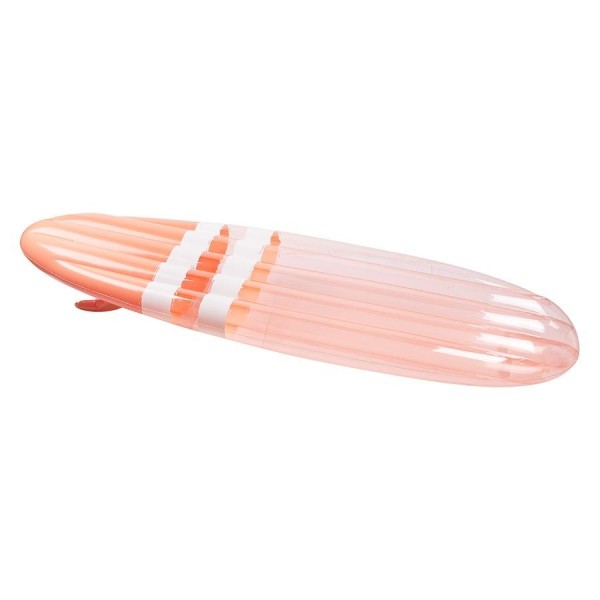 Sunnylife Φουσκωτό στρώμα σανίδα του Surf Float Away Lie On Surfboard - Peachy Pink S1LLIESU