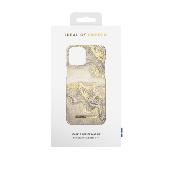 IDEAL OF SWEDEN Θήκη Fashion SPARKLE GREIGE MARBLE iPhone 13 PRO MAX IDFCSS19-I2167-121