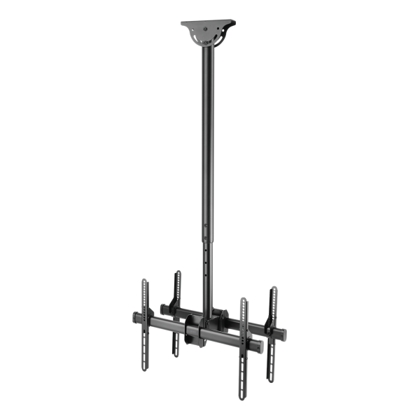 Deltaco Office Βάση TV Οροφής Διπλή Τηλεσκοπική 1060mm-1560mm,45kg,37