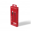 Baykron Smart Καλώδιο USB A male σε Lightning male 3A Μαύρο 1.2m BKR-SL-LI-BLK1.2