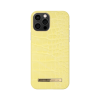 IDEAL OF SWEDEN Atelier Case για iPhone 12 Pro Max Lemon Croco IDACSS21-I2067-263