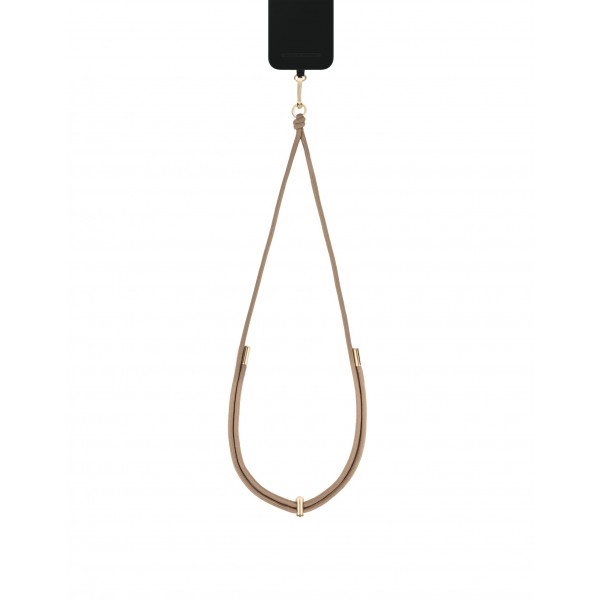 IDEAL OF SWEDEN Λουράκι Λαιμού Cord Phone Strap Beige IDCDSSI23-128