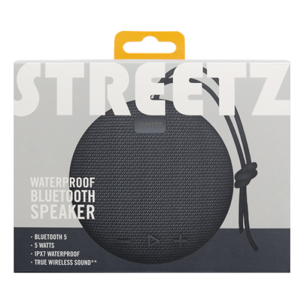 Streetz Φορητό Ηχείο Bluetooth Waterproof black CM763