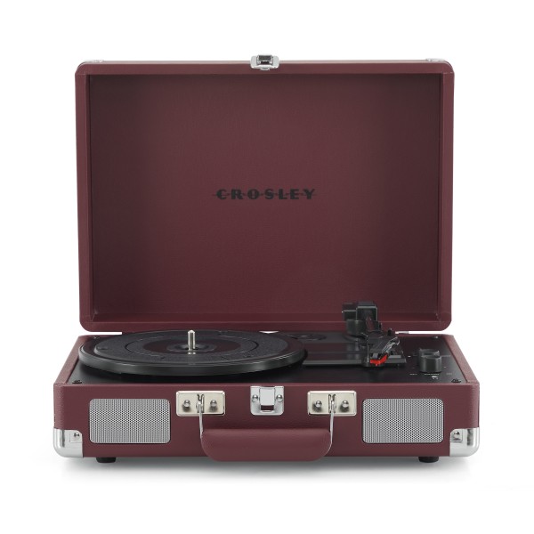 Crosley Πικάπ Βαλιτσάκι Cruiser Deluxe Burgundy CR8005F-BU4 SF0001RP-BU1