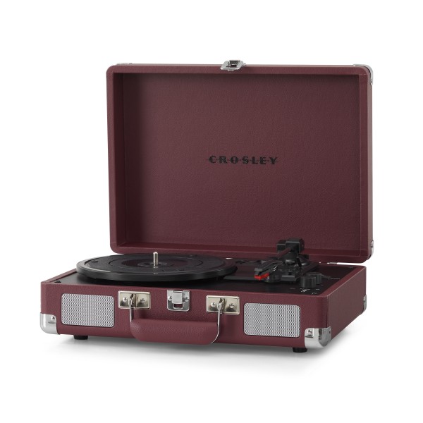 Crosley Πικάπ Βαλιτσάκι Cruiser Deluxe Burgundy CR8005F-BU4 SF0001RP-BU1