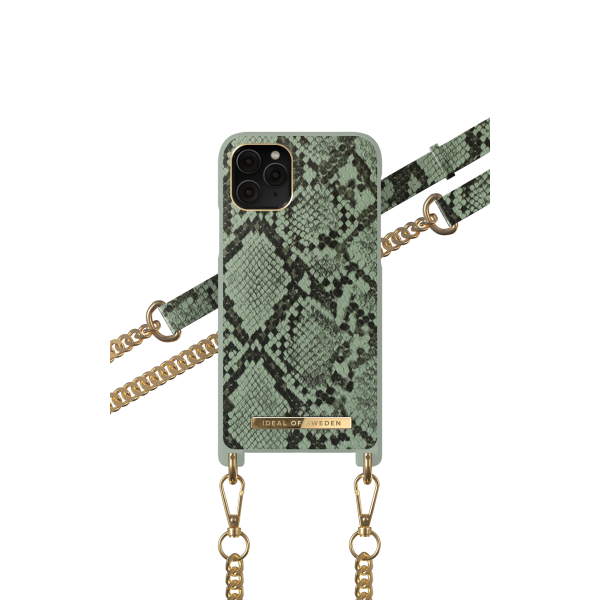 IDEAL OF SWEDEN θήκη λαιμού iPhone 11 Pro/XS/X  KHAKI PYTHON DNCSS20-I1958-204