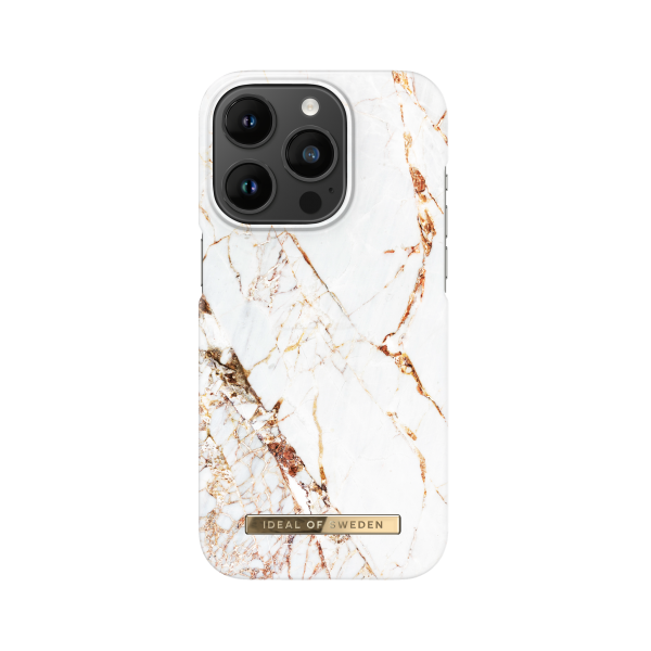 IDEAL OF SWEDEN Θήκη Fashion Case iPhone 14 Pro Carrara Gold IDFCA16-I2261P-46