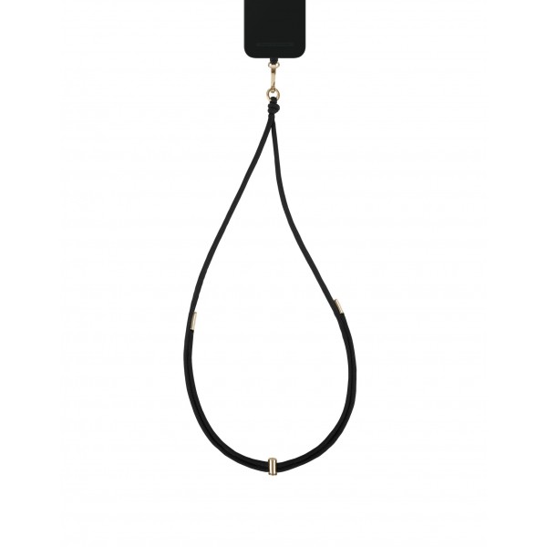 IDEAL OF SWEDEN Λουράκι Λαιμού Cord Phone Strap Black IDCDSSI23-01