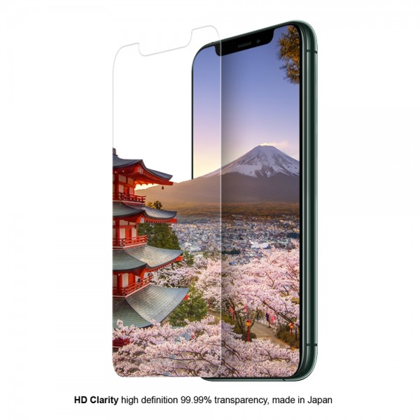 Eiger Mountain 2.5D προστατευτικό τζάμι για iPhone 11 Pro/XS/X Clear EGMSP00109