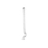 Deltaco Office Spine Cable Organizer & Hider, Λευκό DELO-0204