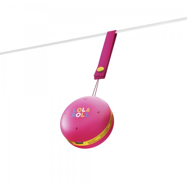 ENERGY SISTEM Lol&Roll Παιδικό Φορητό Ηχείο Pop Kids Speaker Pink 454976