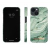 IDEAL OF SWEDEN Θήκη Fashion iPhone 14 Mint Swirl Marble IDFCSS21-I2261-258