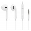 DELTACO in-ear headset, βύσμα 3,5 mm, volume control, White, GNG-HL1