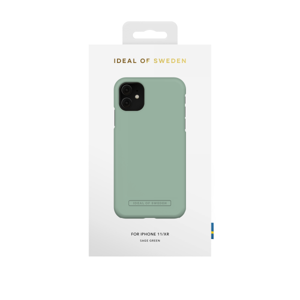 IDEAL OF SWEDEN Θήκη Fashion Seamless iPhone 11/XR Sage Green IDFCSS22-I1961-419