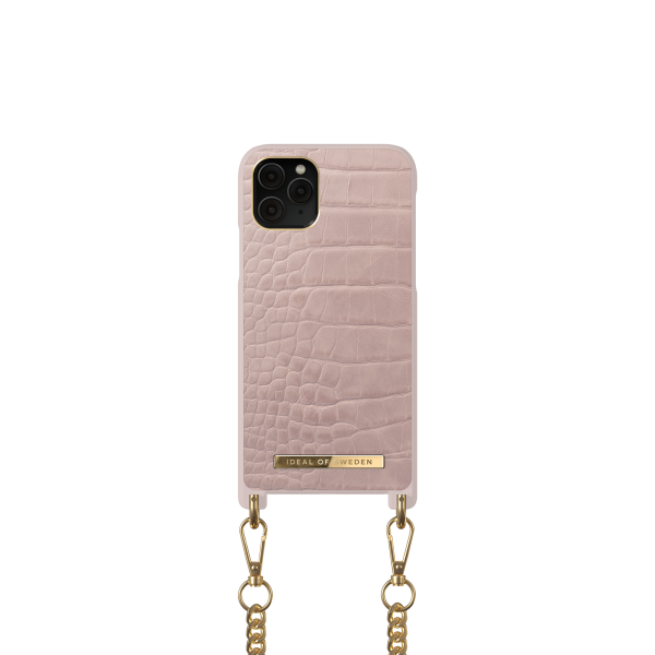 IDEAL OF SWEDEN θήκη λαιμού iPhone 11 Pro/XS/X Misty Rose Croco IDNCSS20-I1958-211