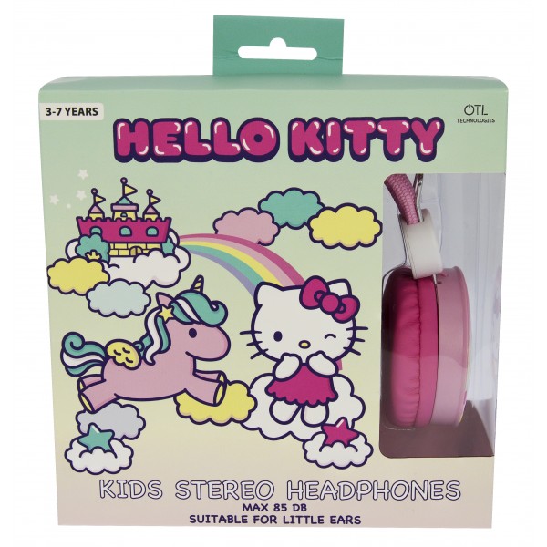 OTL Παιδικά Ακουστικά Κεφαλής HELLO KITTY Ροζ HK0596