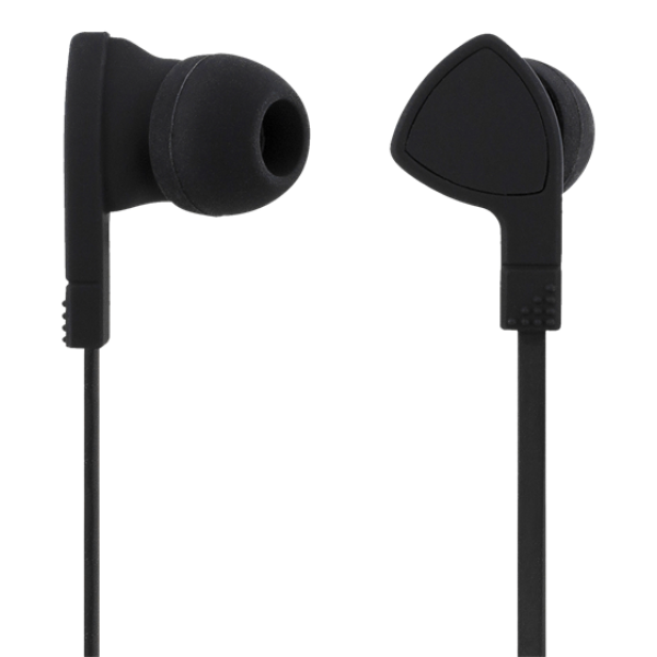 STREETZ Ακουστικά Ψείρες in-ear 3.5mm με Μικρόφωνο Μαύρα HL-W102