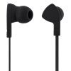 STREETZ Ακουστικά Ψείρες in-ear 3.5mm με Μικρόφωνο Μαύρα HL-W102