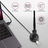 Axagon HUB 4x USB 3.2 Gen 1 ROUND, micro USB power IN, Καλώδιο 1.2m USB-A HUE-P1AL