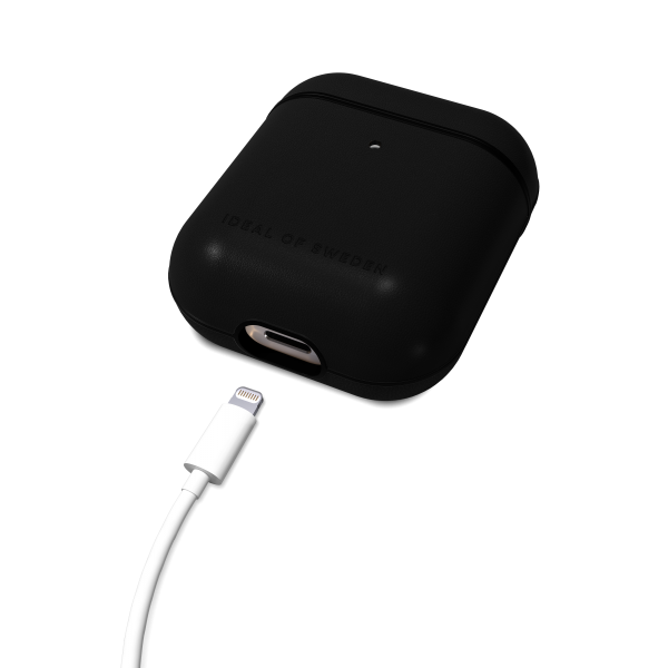 IDEAL OF SWEDEN Θήκη Atelier για Apple AirPods Gen 1 & 2 Como Black IDAAPC-COM-01