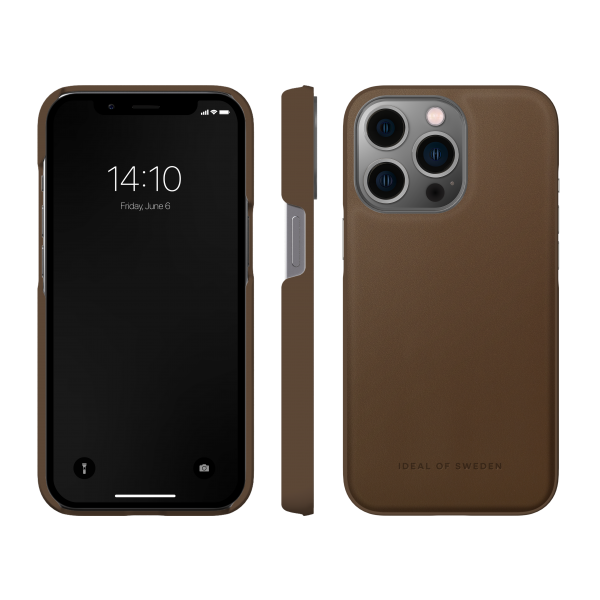 IDEAL OF SWEDEN Θήκη Atelier για iPhone 13 Pro Intense Brown IDACAW21-I2161P-361