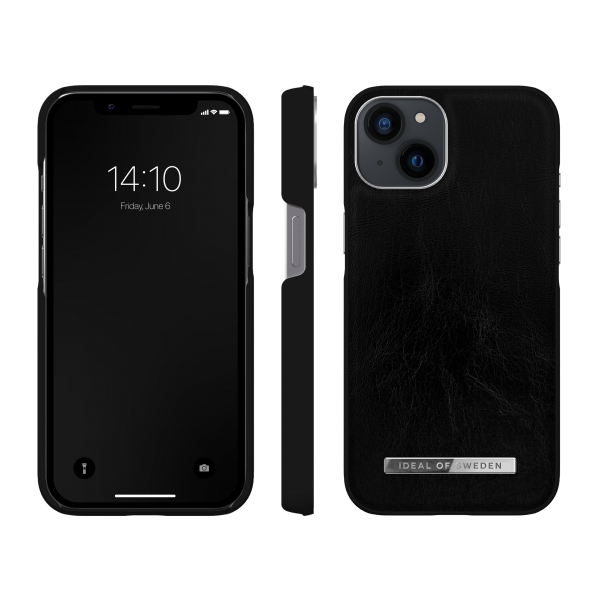 IDEAL OF SWEDEN Θήκη Atelier iPhone 13 Glossy Black Silver IDACSS21-I2161-311