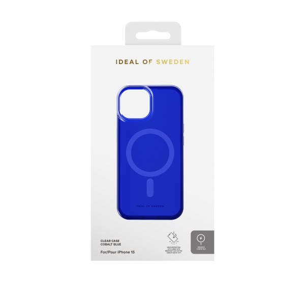 IDEAL OF SWEDEN Θήκη Clear MagSafe iPhone 15 Cobalt Blue IDCLCMS-I2361-480