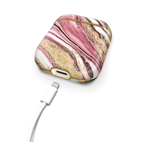 IDEAL OF SWEDEN Θήκη Printed για Apple AirPods Gen 1 & 2 Cosmic Pink Swirl IDFAPC-193