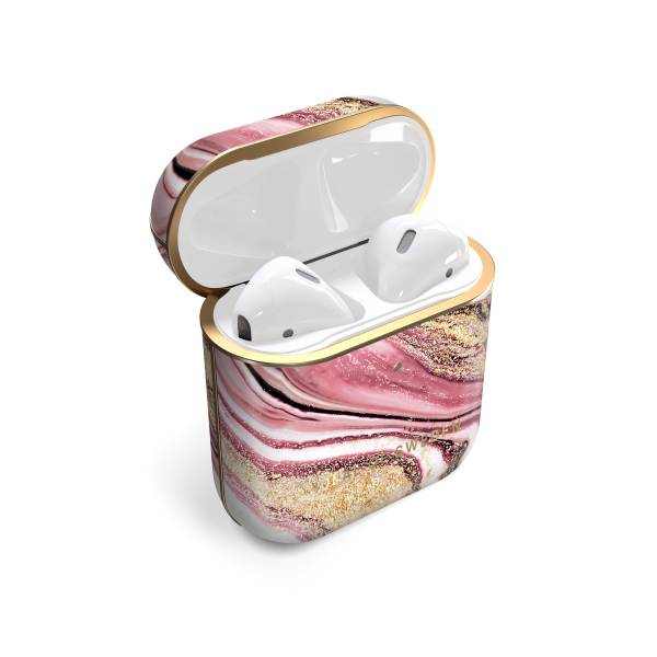 IDEAL OF SWEDEN Θήκη Printed για Apple AirPods Gen 1 & 2 Cosmic Pink Swirl IDFAPC-193