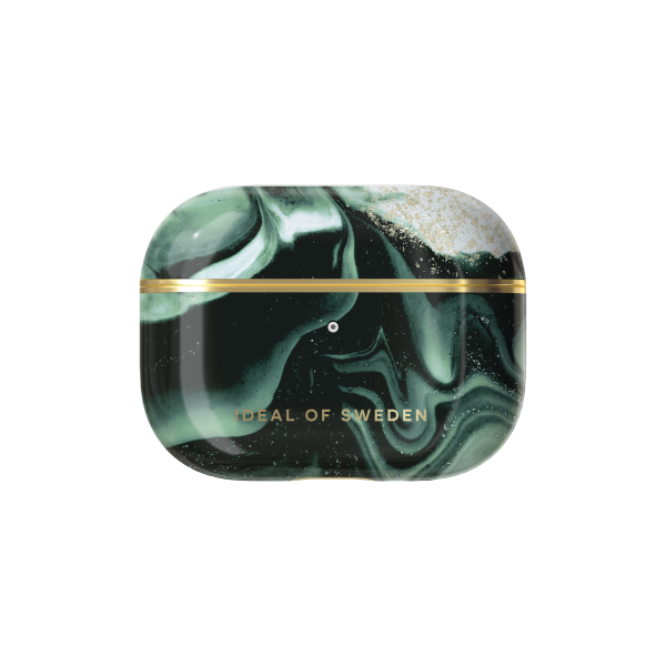 IDEAL OF SWEDEN Θήκη Printed για Apple AirPods Pro Golden Olive Marble IDFAPCAW21-PRO-320