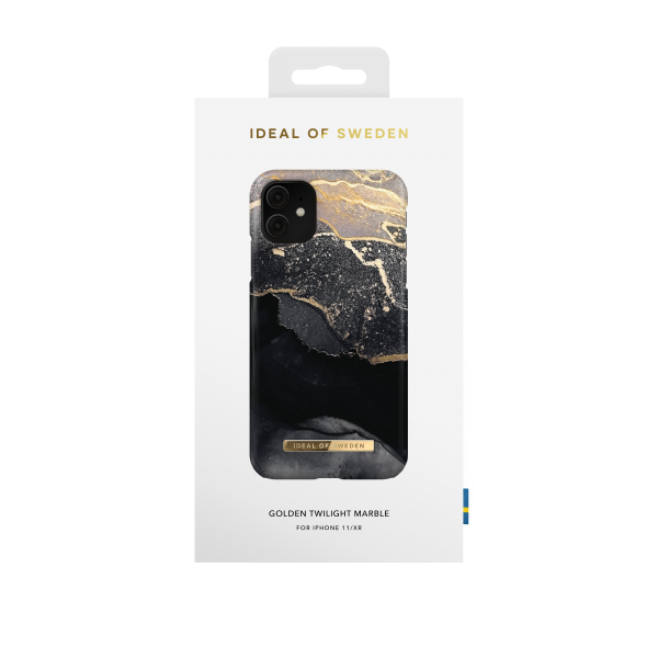 IDEAL OF SWEDEN Θήκη iPhone 11/XR Fashion Golden Twilight Marble IDFCAW21-I1961-321