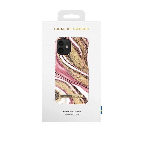 IDEAL OF SWEDEN Θήκη Fashion iPhone 12 Mini Cosmic Pink Swirl IDFCSS20-I2054-193