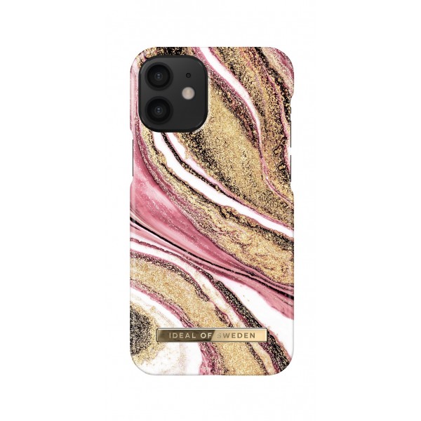 IDEAL OF SWEDEN Θήκη Fashion iPhone 12 Mini Cosmic Pink Swirl IDFCSS20-I2054-193