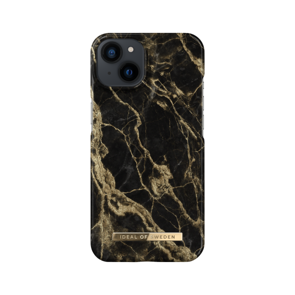 IDEAL OF SWEDEN Θήκη Fashion iPhone 13 Golden Smoke Marble IDFCSS20-I2161-191