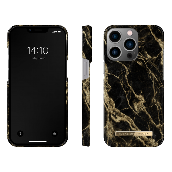 IDEAL OF SWEDEN Θήκη Fashion iPhone 13 Pro Golden Smoke Marble IDFCSS20-I2161P-191