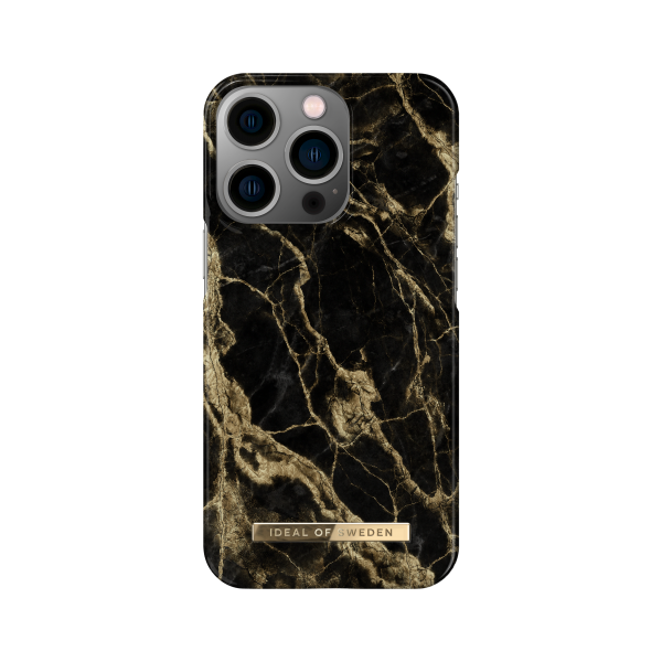 IDEAL OF SWEDEN Θήκη Fashion iPhone 13 Pro Golden Smoke Marble IDFCSS20-I2161P-191