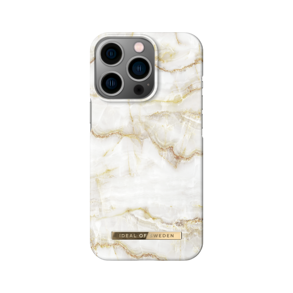 IDEAL OF SWEDEN Θήκη Fashion iPhone 13 Pro Golden Pearl Marble IDFCSS20-I2161P-194