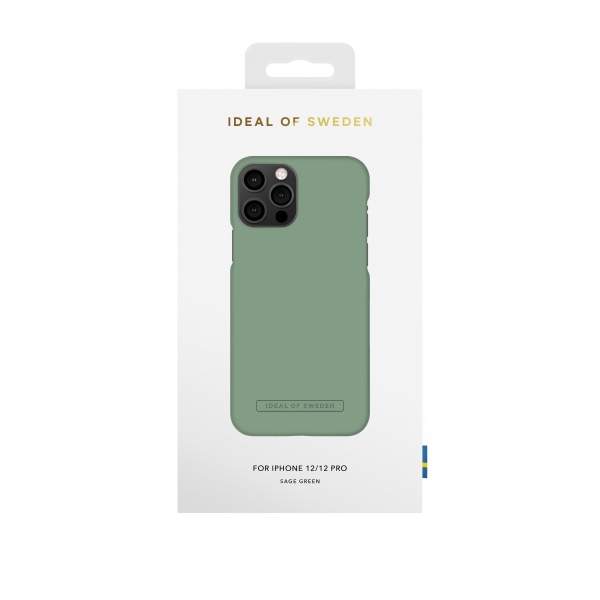 IDEAL OF SWEDEN Θήκη Fashion Seamless για iPhone 12/12 Pro Sage Green IDFCSS22-I2061-419