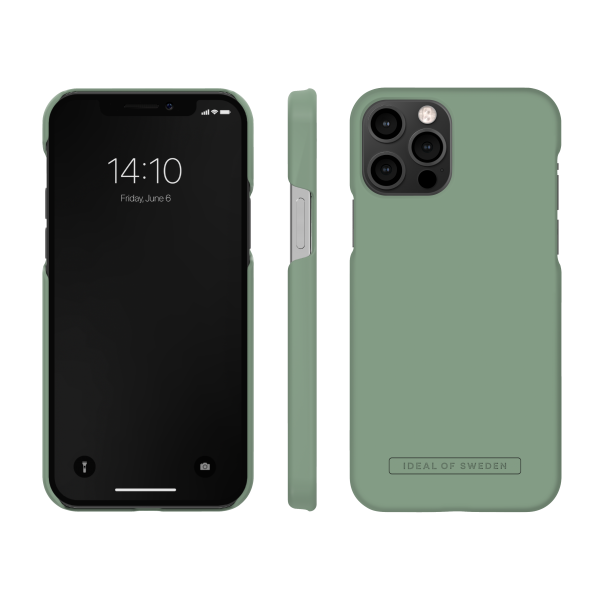 IDEAL OF SWEDEN Θήκη Fashion Seamless για iPhone 12/12 Pro Sage Green IDFCSS22-I2061-419