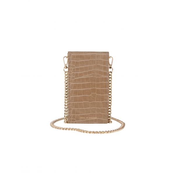 IDEAL OF SWEDEN Θήκη Ella Phone Pouch Camel Croco IDPPAW21-325