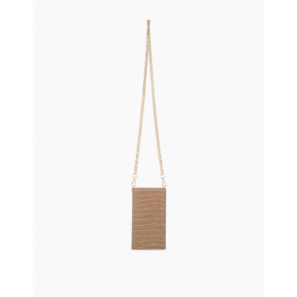 IDEAL OF SWEDEN Θήκη Ella Phone Pouch Camel Croco IDPPAW21-325