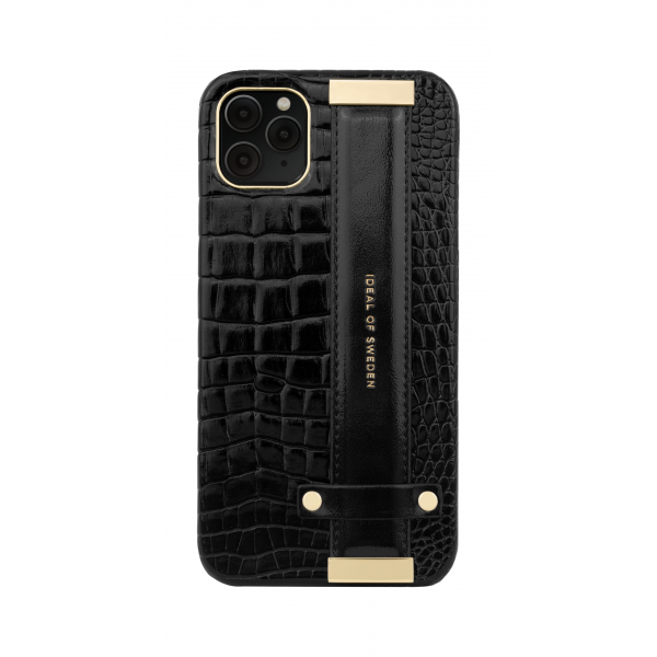 IDEAL OF SWEDEN Statement Case Strap Handle iPhone 11 Pro Max/XS Max Neo Noir Croco IDSCAW20-1965-223