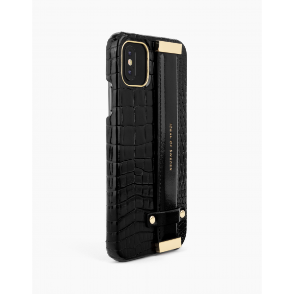 IDEAL OF SWEDEN Statement Case Strap Handle iPhone 11 Pro Max/XS Max Neo Noir Croco IDSCAW20-1965-223