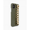 IDEAL OF SWEDEN Statement Case Chain Handle iPhone 11 Pro Max/XS Max Green Snake IDSCAW20-1965-226