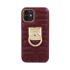 IDEAL OF SWEDEN Θήκη Statement iPhone 12 Mini Quilted Ruby IDSCAW21-I2054-343