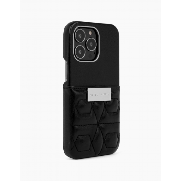 IDEAL OF SWEDEN Θήκη Statement QUILTED BLACK MINI POCKET iPhone 13 Pro IDSCAW21-I2161P-344