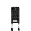 IDEAL OF SWEDEN θήκη λαιμού Statement iPhone 11 Pro/XS/X Quilted Black IDSPNAW21-I1958-340